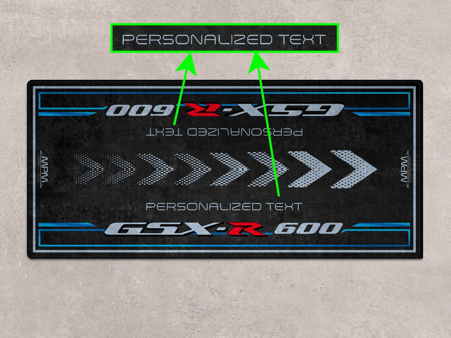 MPM Motorcycle Mat for Suzuki GSX-R600 - MM7358