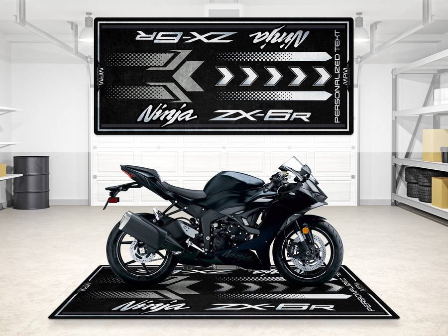 MPM Motorcycle Mat for Kawasaki ZX-6R - MM7395