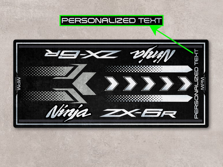 MPM Motorcycle Mat for Kawasaki ZX-6R - MM7395