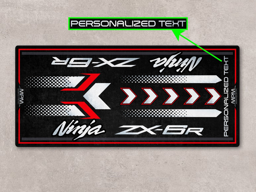 MPM Motorcycle Mat for Kawasaki ZX-6R - MM7395