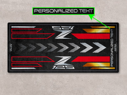 MPM Motorcycle Mat for Kawasaki Z125 - MM7408