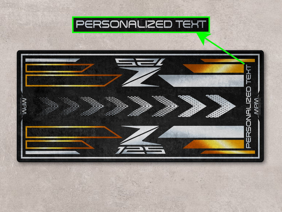 MPM Motorcycle Mat for Kawasaki Z125 - MM7408