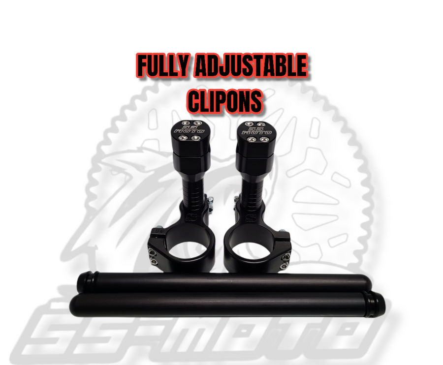 Fully Adjustable Clipons - SS-MOTO 