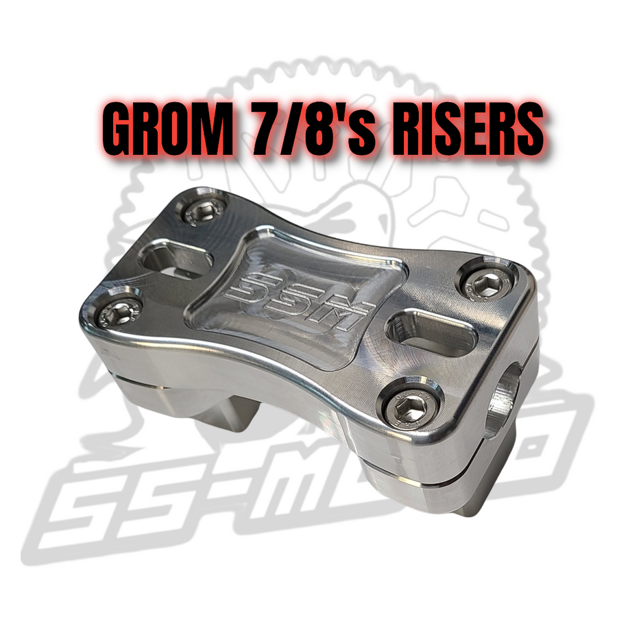 GROM DIRTBAR RISERS - SS-MOTO 